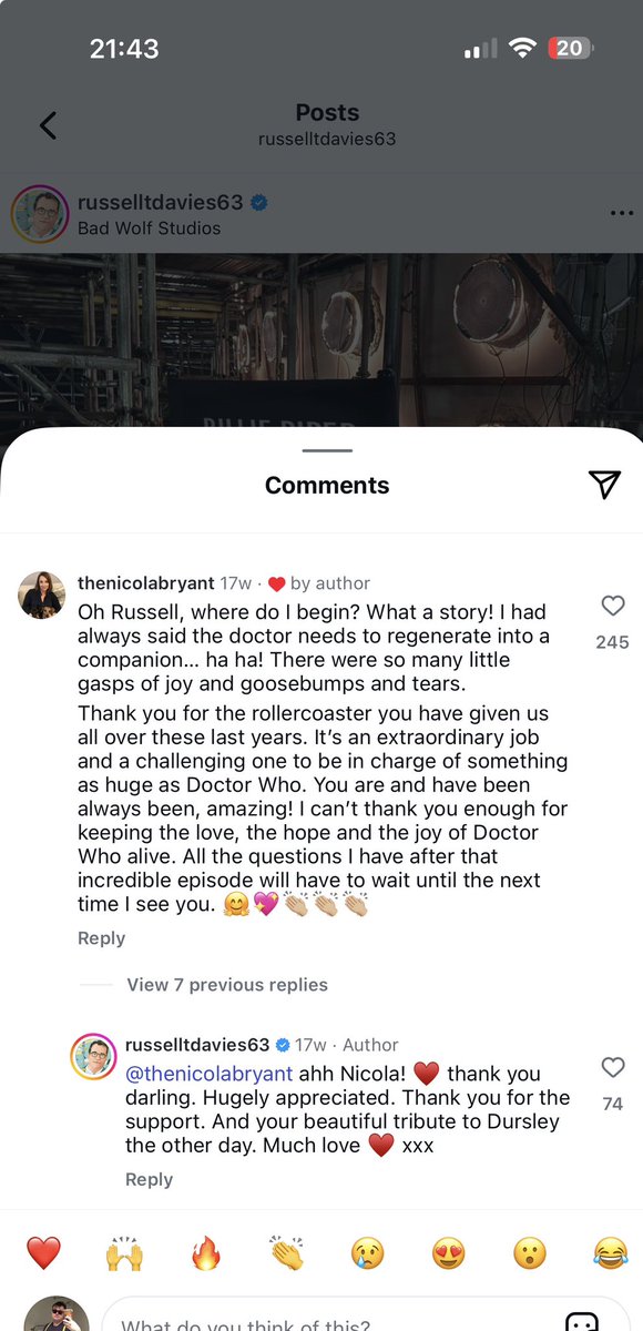 Doctor Who Positivity (Tom #IStandWithDavidTennant tweet media
