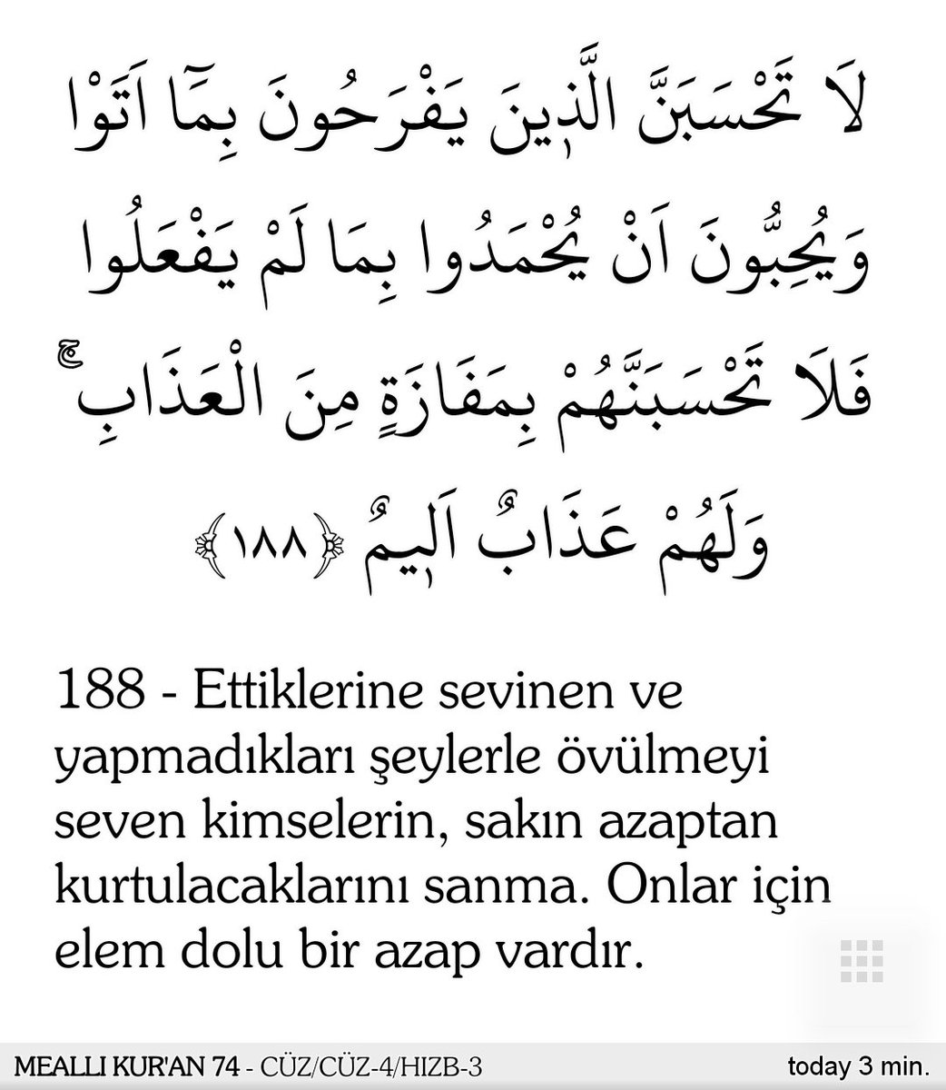 Yapmadıkları şeylerle övülmeyi seviyorlar,
neden yapmadıkları sorulunca da bahaneler sıralıyorlar, mazur görülmek istiyorlar.
Övülürken, yapmadıkları, yapamadıkları hiç hatırlarına gelmiyor asla,
iltifatları baş-göz üstüne kabul ediyorlar...