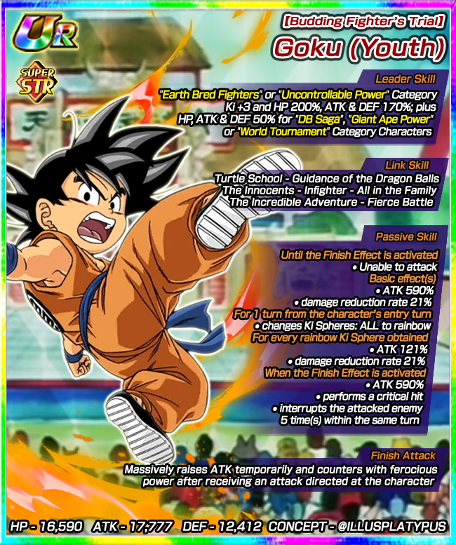 CONCEPTOBER DAY 1 - THE 21st WORLD MARTIAL ARTS TOURNAMENT!!!!!

Dual Dokkan Festival Jackie Chun &amp; Goku CONCEPT!!

❤️ &amp; 🔄 Appreciated!