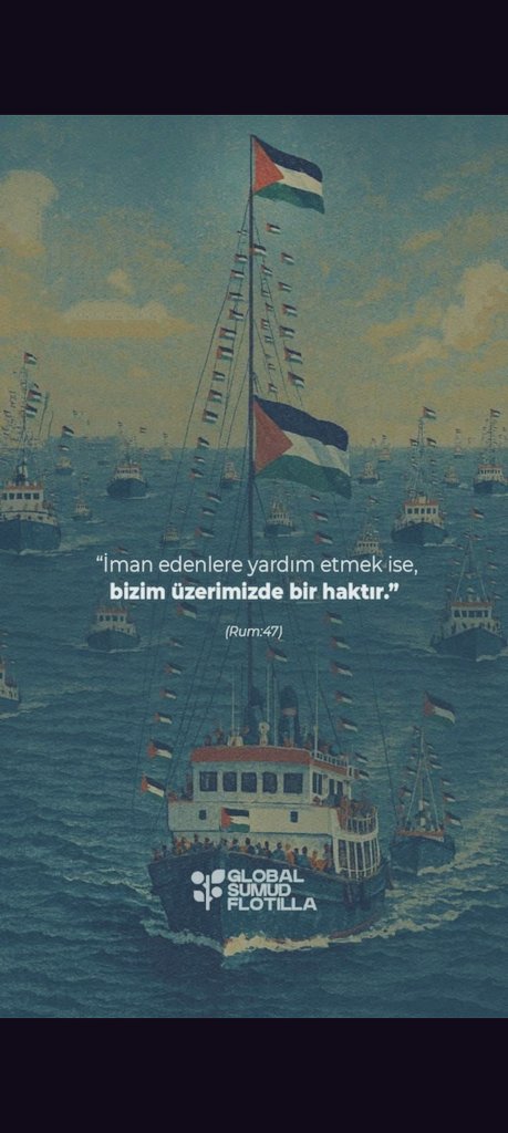 İnanıyorum ki Allah bu insanların cesaretini karşılıksız bırakmayacaktır. 

#MyAgendaSumud 
#SumudForGaza 
#SumudFlottilla