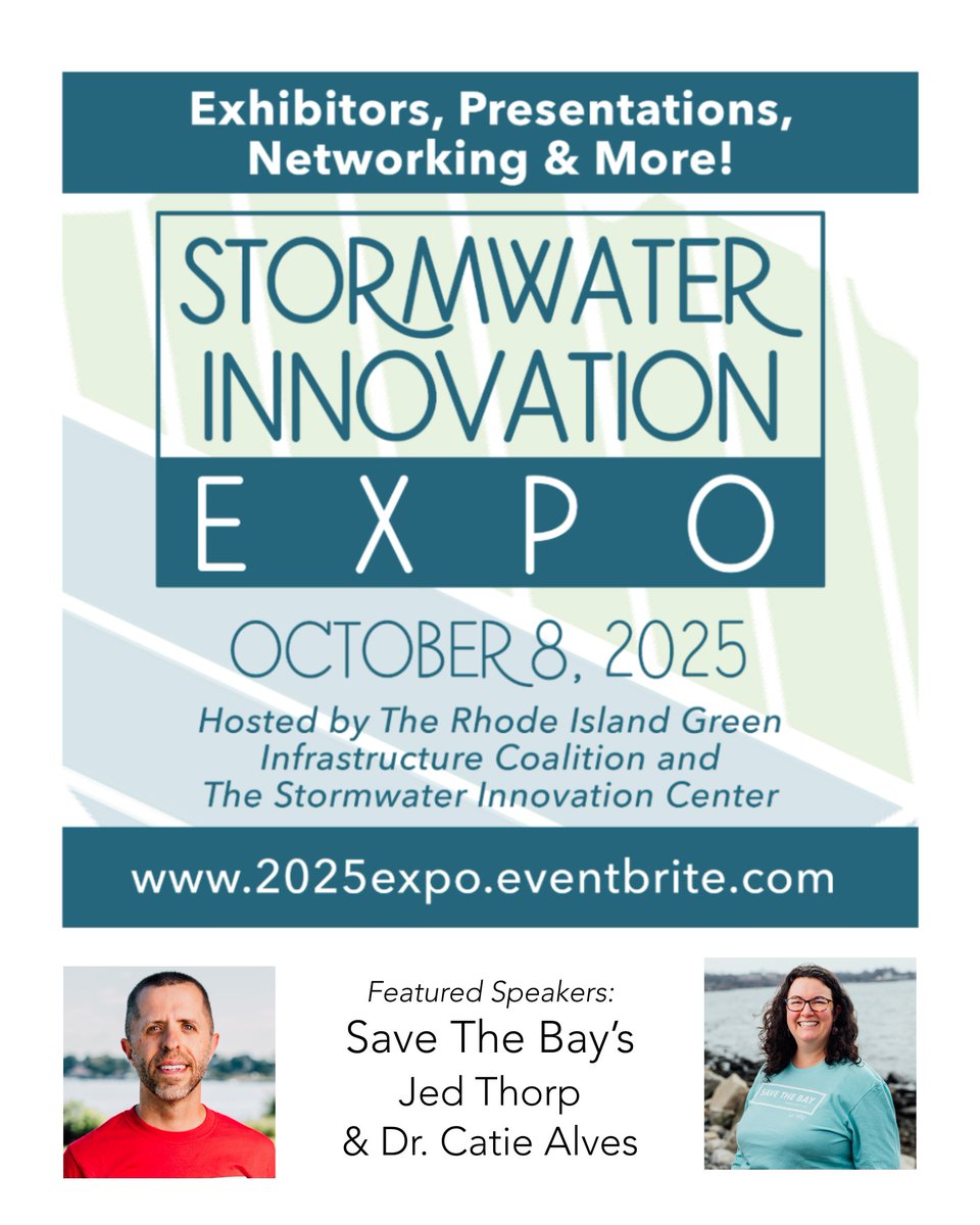 One Week Away! The 2025 Stormwater Innovation Expo is October 8! 

Join the Rhode Island Green Infrastructure Coalition, the Stormwater Innovation Center, and the Providence Parks Department for the Seventh Annual Stormwater Innovation Expo. This is a great opportunity to