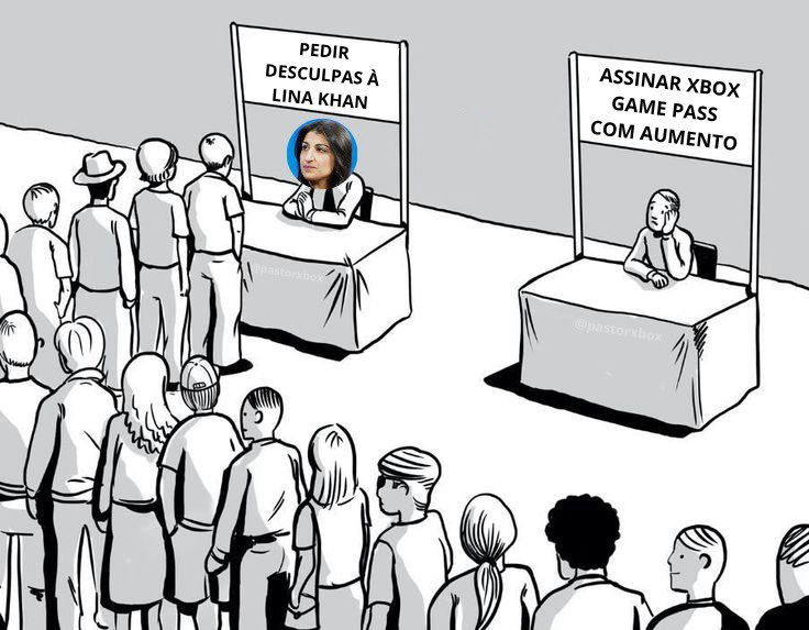 CFersura's tweet image. Piada do dia: Microsoft, Gamepass e ABK