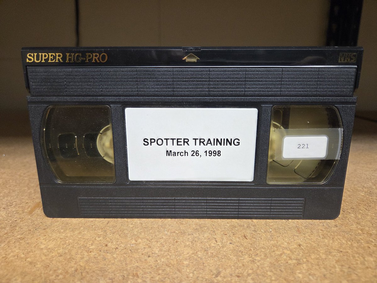 ...now to find a functioning VCR