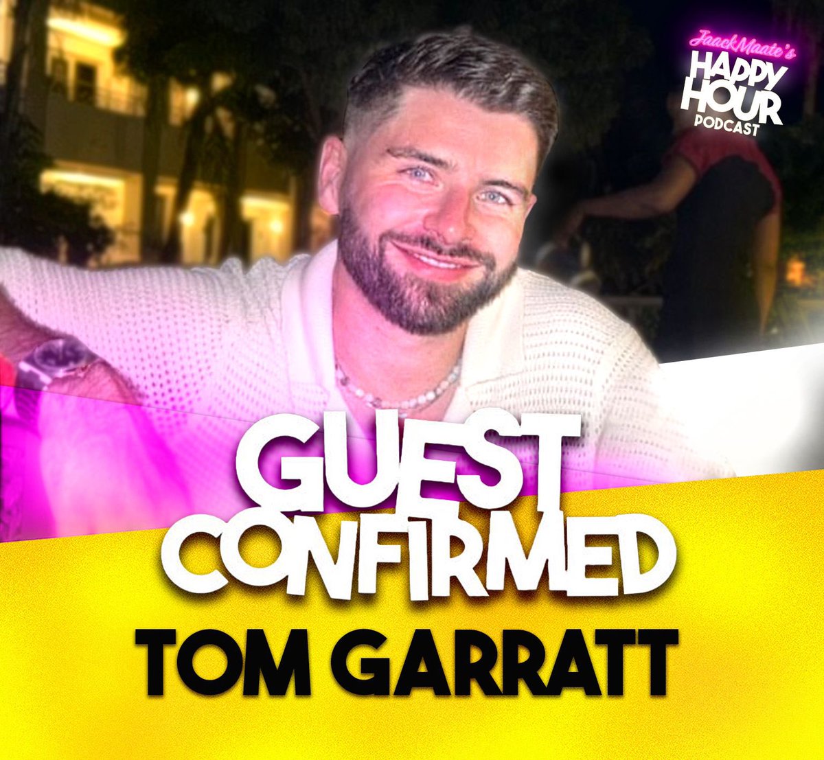 🔥 TOMORROW 🔥

Tom Garratt makes his Happy Hour debut!

Predict how long we get into the episode before THAT video is brought up…