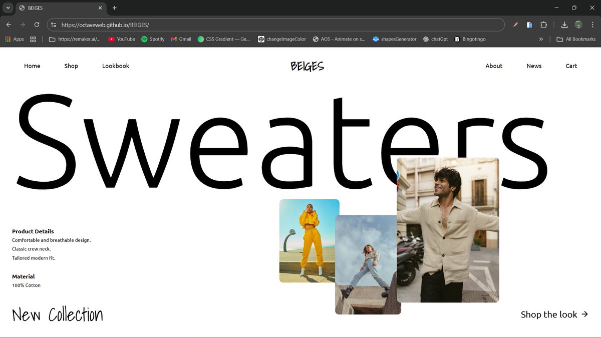 KaranSwarnakar's tweet photo. After a long time I created a Webpage on my way.

LIVE LINK:
https://t.co/jXX54dv8od

follow me here:
https://t.co/z6N71sVQhB

#BEIGES #WebDevelopment #frontend #ClassProject #HTML #CSS #Portfolio

@harshbhaiyaa https://t.co/kSsbaBQFj0