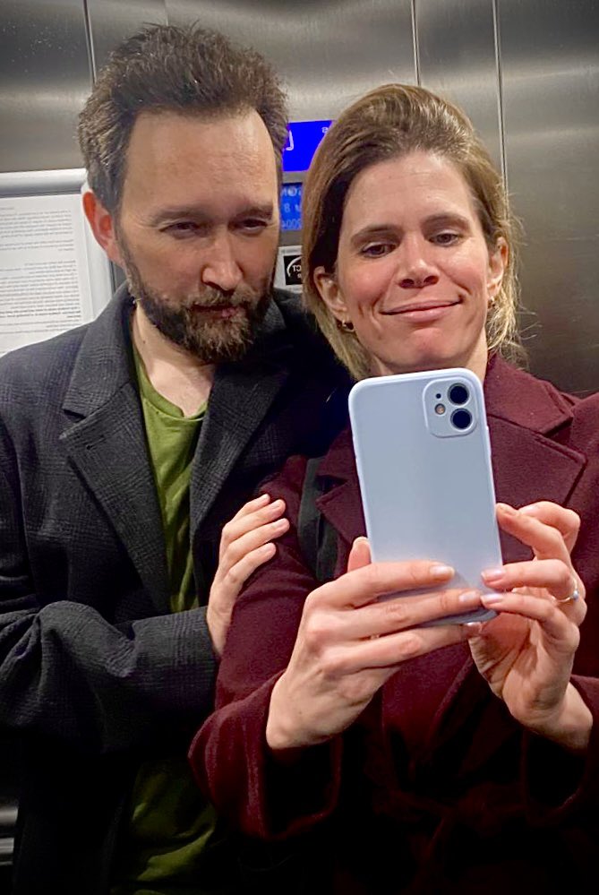 Drinks with Williams (we’ve done SO many lift/elevator selfies over the years…and we still forget where to look)! :)