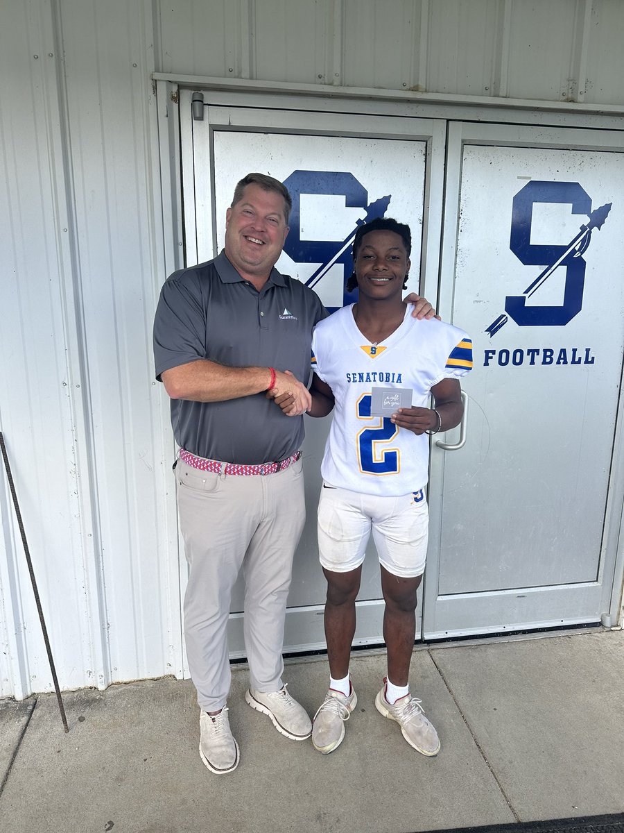 Congratulations to Silas King, Guaranty  Bank Offensive player of the week! Thank you GuarantyBank  for supporting the Warriors.