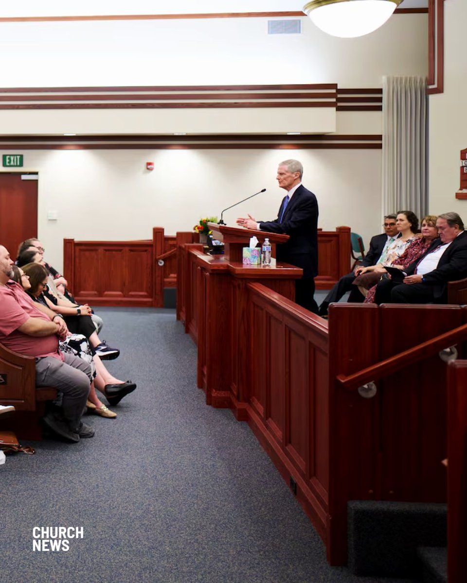 the_churchnews's tweet photo. 🔗: https://t.co/bhFPsZ9RAq

Elder @BednarDavidA of the Quorum of the Twelve Apostles ministered to victims Tuesday, Sept. 30, of a deadly mass shooting that took place at a meetinghouse of The Church of Jesus Christ of Latter-day Saints on Sunday, Sept. 28, in Grand Blanc, Michigan.

Four people were killed and eight more injured after a shooter rammed a pickup truck into the side of the church and started shooting people inside. The shooter also poured out gasoline and set the building on fire, according to police and eyewitnesses.

Along with his wife, Sister Susan Bednar, and Elder Allen D. Haynie, a General Authority Seventy and United States Northeast Area president, and his wife, Sister Deborah Haynie, Elder Bednar visited members recovering in local hospitals from injuries sustained during the attack.

“It has been very tender to hear the episodes of what took place, how they responded and the might and many miracles that occurred during this episode,” Elder Bednar said.

Read more in the link above.

📸: The Church of Jesus Christ of Latter-day Saints