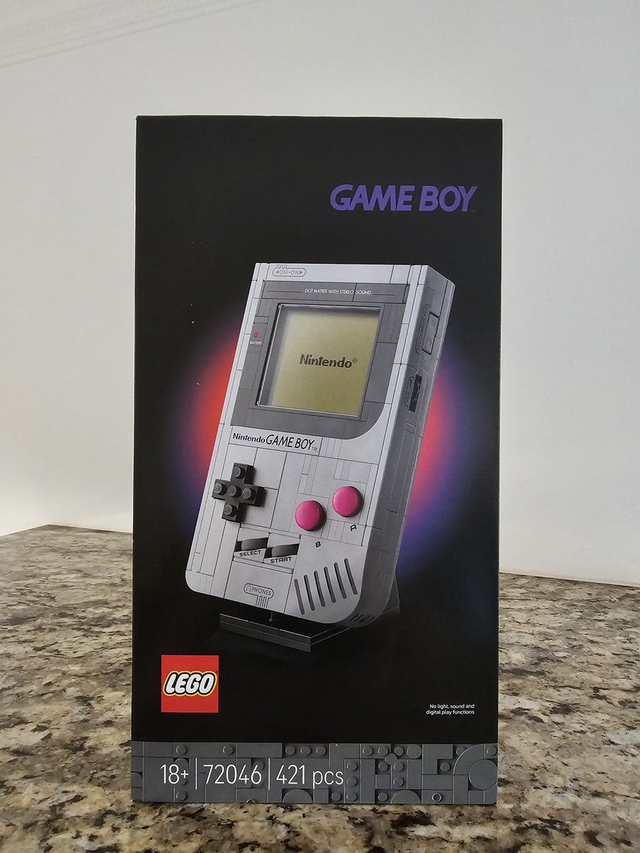 Nieuwe #Lego aanwinst 🥳 #gameboy #nostalgie #nintendo #mario #Zelda