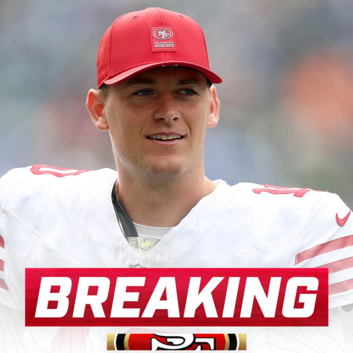 #49ers QB Mac Jones will officially start Thursday against the Rams