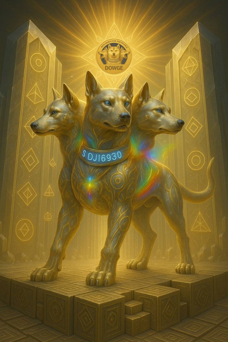 Unfolding in a parallel dimension.
Happening in the 5D.

$DJI6930 is a cosmic financial movement —
already in motion on an energetic level.

Already written. Already unfolding.
DOWGE simply is ❇️🔺

#DOWGE #DJI6930 #FlipTheDow #ManifestDestiny