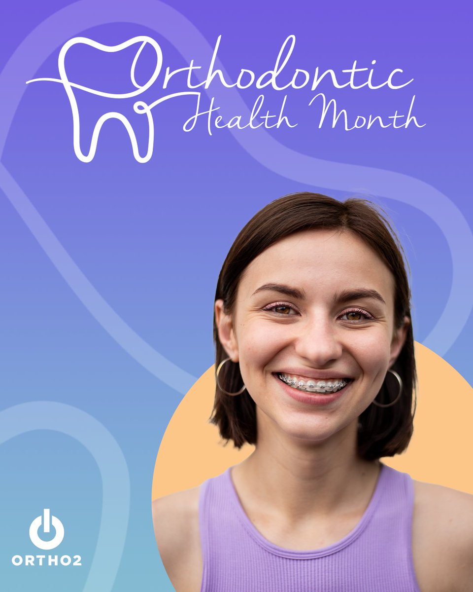 Ortho2Systems's tweet image. It’s Orthodontic Health Month, and we’re smiling extra big 😁 thanks to the amazing orthodontic pros we get to partner with every day. You make brighter smiles possible, and we think that deserves a celebration! 🎉