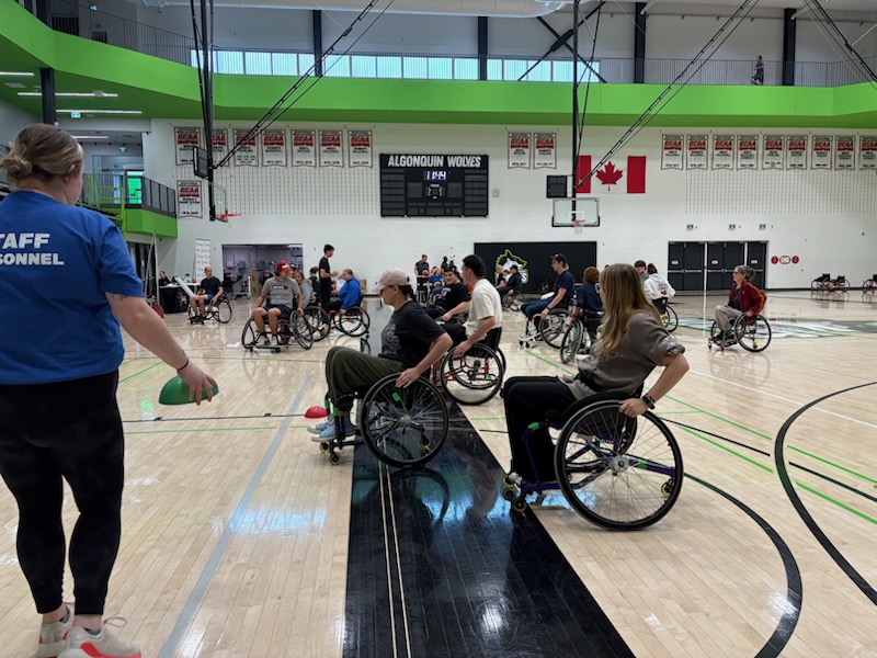 🔥 Huge shoutout to Wheelchair Basketball Canada and Abilities Centre Ottawa for an unforgettable Wheelchair Basketball event last week in our Athletics and Recreation Centre at Algonquin College of Applied Arts and Technology! 🙌

It was such a blast diving into the world of
