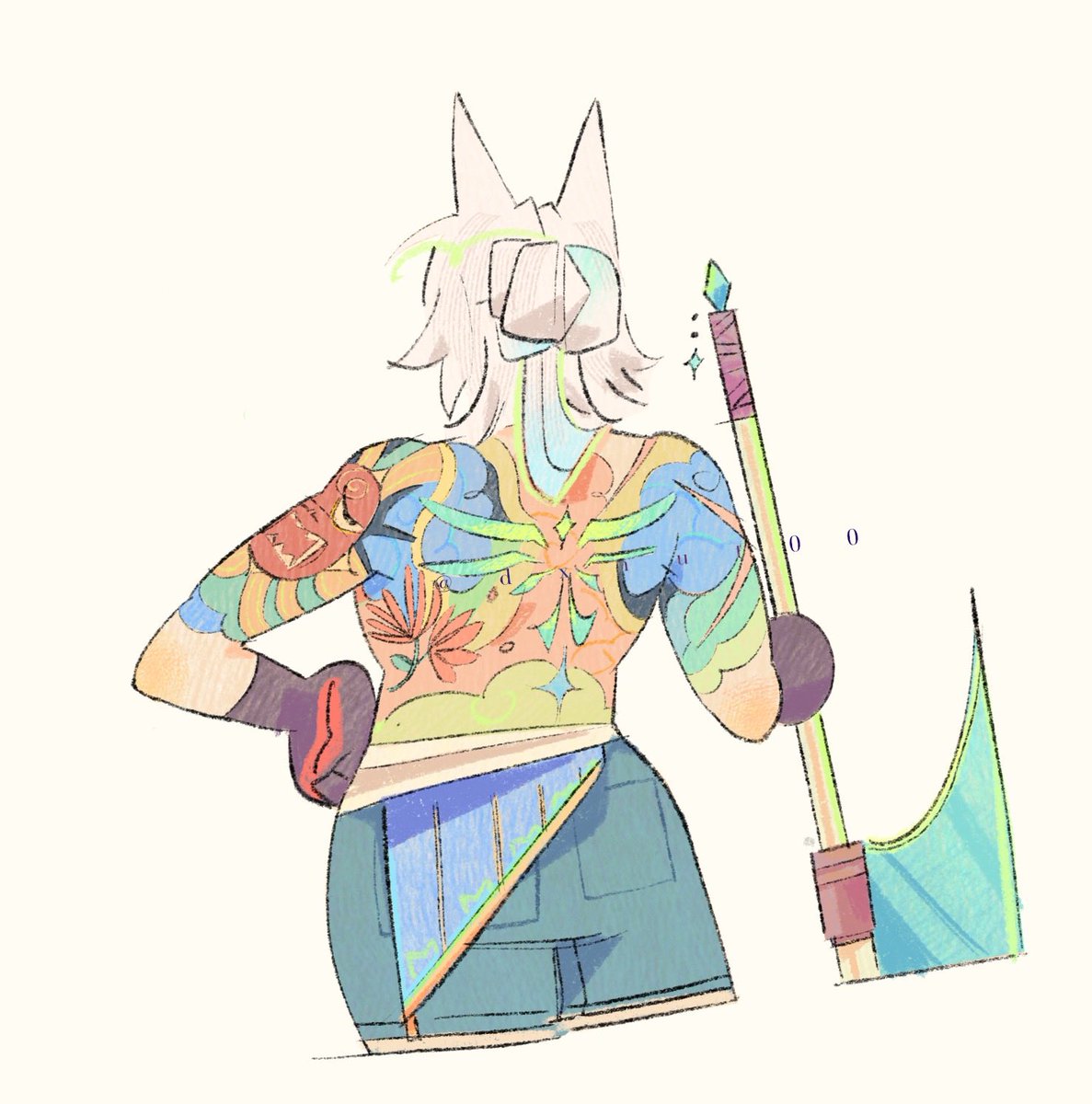 Get her tatted immediately 🗣️
#hsr #Feixiao