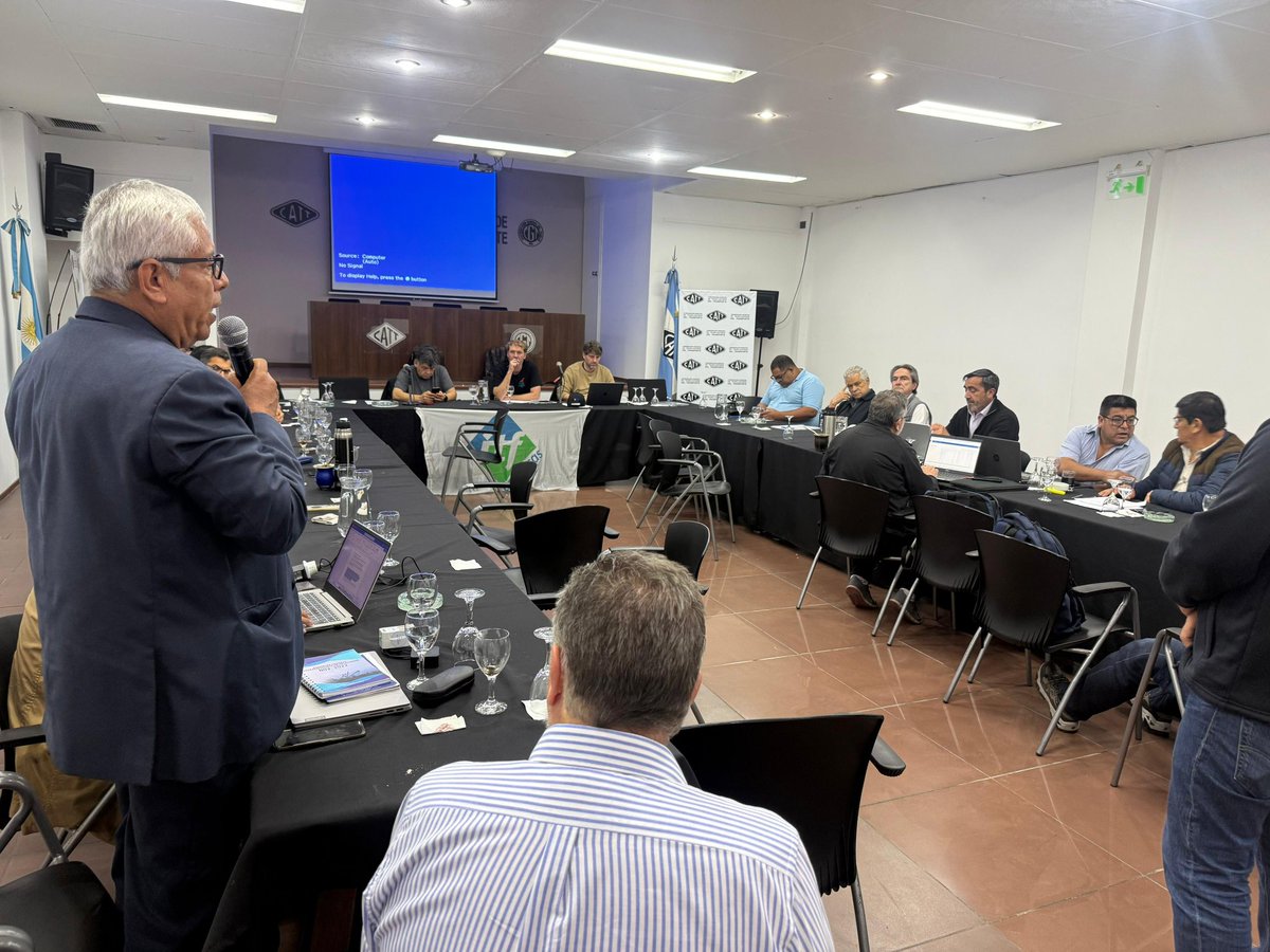 #Argentina 🇦🇷 Hoy culminó el Encuentro Regional del sector de la pesca, que se llevó a cabo en la sede de la CATT, en Buenos Aires. 

La segunda jornada contó con la participación de Horacio Calculli, Miembro del Comité Ejecutivo Global; Emiliano Addisi, Secretario Regional