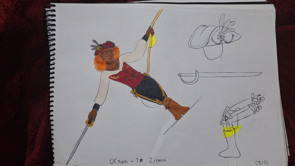 Mr_Awoo's tweet photo. First time coloring with markers, I shoukd practice more on paper, this is for the first day of OC-tober! New OC.
#bweirdoctober2025 #bweirdOCtober #OC_tober2025 https://t.co/JZKEbsq7JC
