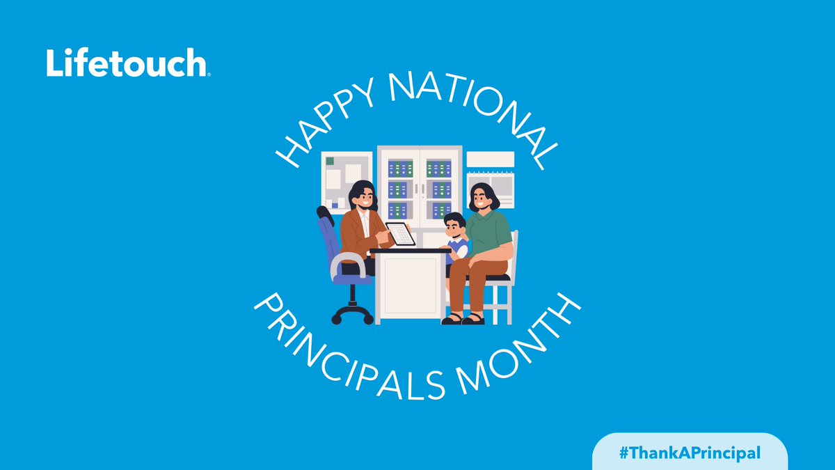 Happy National Principals Month! 💙

Principals lead with heart every day, and we’re proud to partner with <a href="/NAESP/">National Assoc. of Elementary School Principals</a>, who supports elementary principals year-round. 

Tag a principal you appreciate &amp; use #ThankAPrincipal to show your thanks! 👏🏽 #ThankAPrincipal