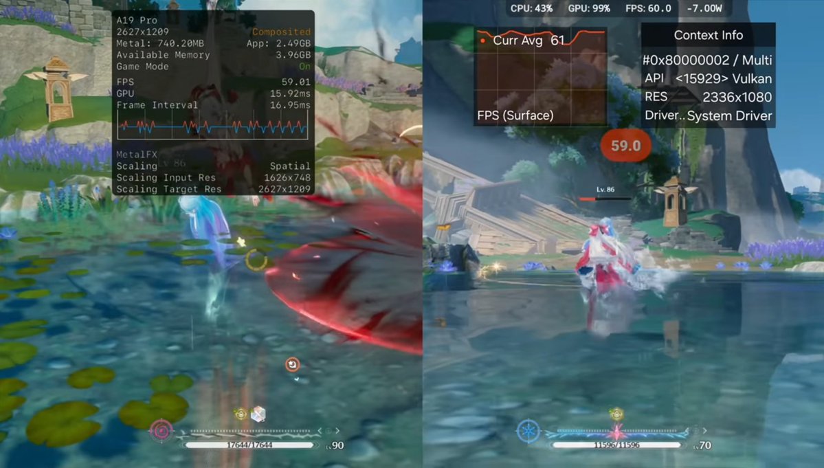 Cavad_b's tweet image. Even Samsung has higher native resolution and frames per second. Looks like the old phone returned to its true performance with the new model, huh?
Xcode effect