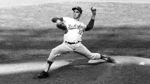 60 years ago tomorrow (on the Jewish calendar): Sandy Koufax sits out World Series Game One due to Yom Kippur. Koufax lost Game Two, yielding two runs (one earned) in six innings. He pitched a shutout in Game Five and another complete game shutout on two days rest in Game Seven.