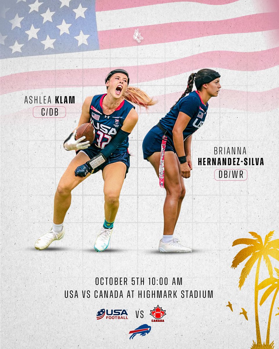 Klam, Hernandez-Silva and USA Football to Face Canada at Halftime of Buffalo Bills-New England Patriots Game This Sunday

#DefendTheBeach