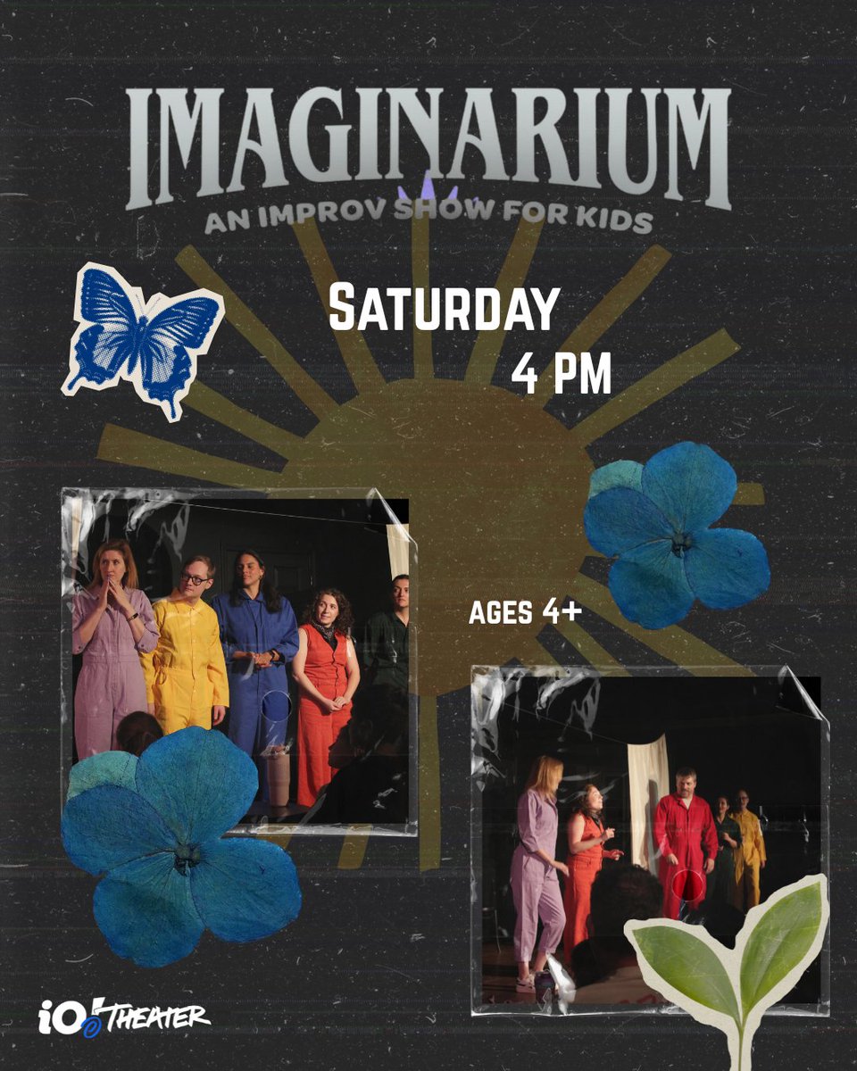 iochicago's tweet photo. Imaginarium turns kids’ wildest ideas into fully improvised fairy tales — building confidence, sparking creativity, and making memories together. 🌟 Catch the last show on Saturday at 4 PM! 

#iochicago #iotheater #improv #comedy #sketchcomedy #chicago #kidsprogramming https://t.co/MbCUACtogV