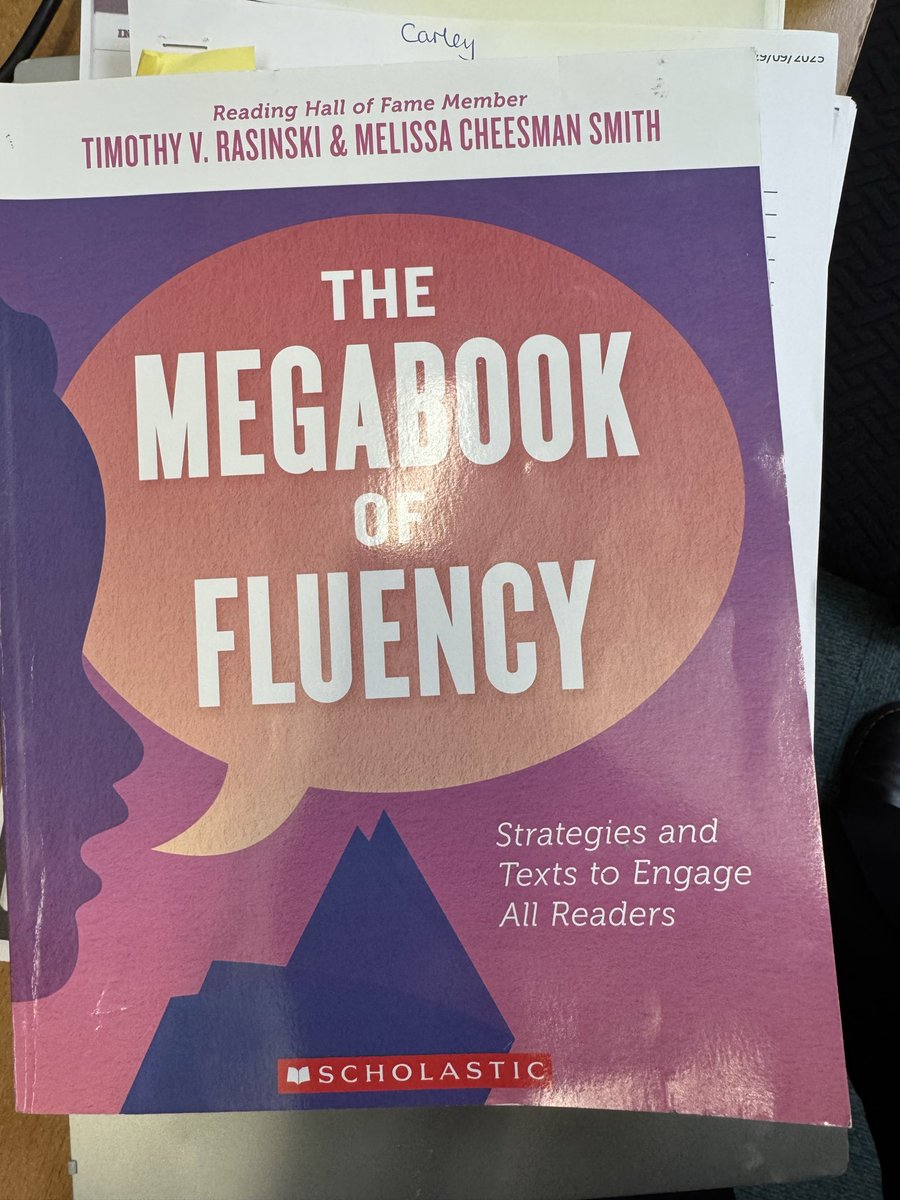 CarleyJames12's tweet photo. The next step on our development of reading journey involved me leading an inset on the importance of fluency as the bridge between decoding and comprehension. We looked at a range of strategies and had a lot of fun having a go! #readingfluency #primaryreading #developingreading https://t.co/VKqIs3JSFk