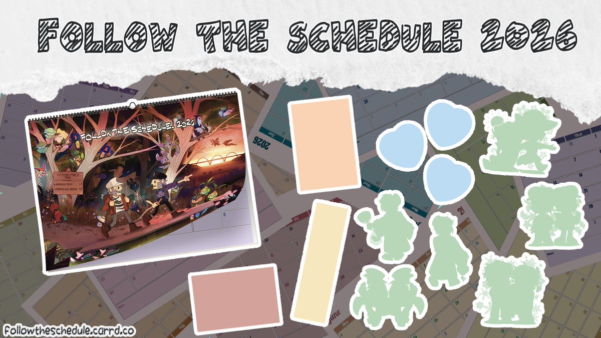 gladhandinhand's tweet image. 🚃 Follow the Schedule 2026 - A Submas Calendar Project 🚃

🛒[PREORDERS OPEN: 10/1-10/19] 🕗

More info below! 🔗🔽❗ [ #submas ]