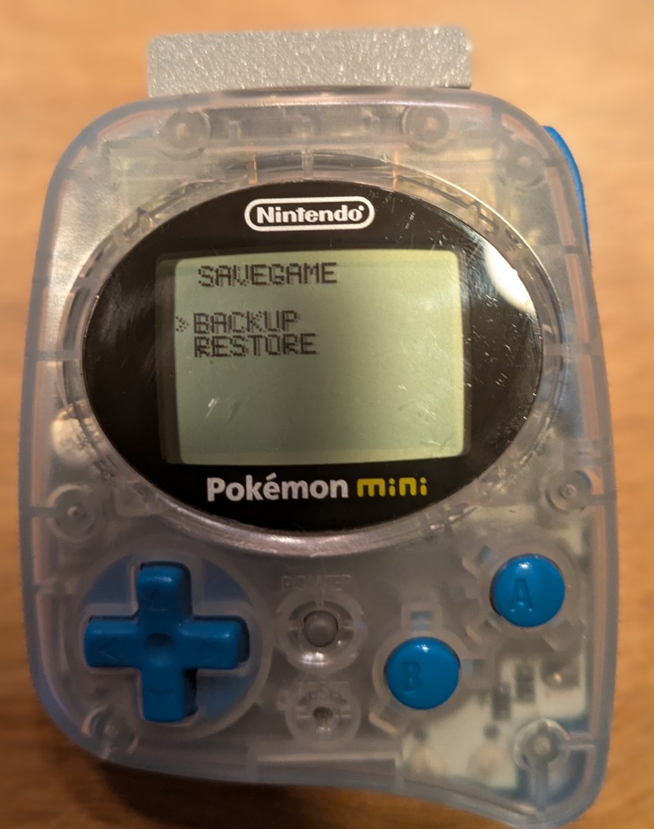 zwenergy0's tweet image. Next feature for the PM2040 flash cart for the Pokemon mini coming: Backup and restore of the handheld's internal EEPROM memory (used for gamesaves). The savefiles can be stored and restored to/from the flash cart. USB drive mode planned as well.