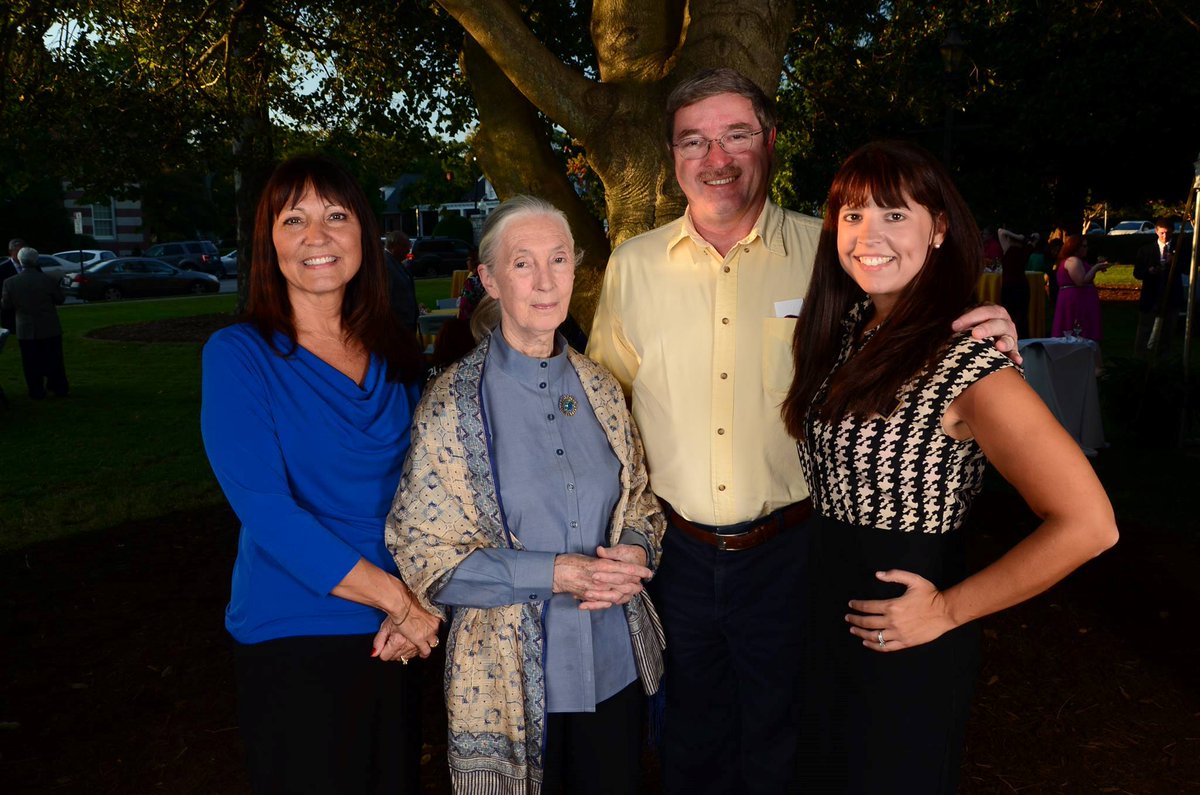 12 years ago I met Jane Goodall. My family spent time with her before a lecture at ECU, and I’ll never forget learning she always requested a bottle of really good whiskey backstage. An inspiring, badass woman who never stopped fighting for a better world. RIP.
