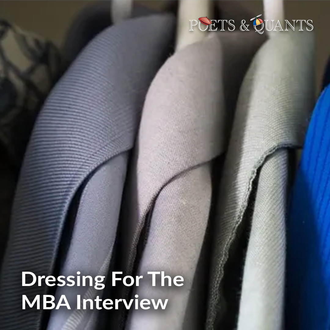 PoetsAndQuants's tweet photo. Clothing is part of your admissions strategy - be memorable for the right reasons. You don't want your attire to make a bigger statement than you do.
Read More: https://t.co/pgBYaApGB6
@FortunaAdmit
#mba #business #businessschool #mbainterview #interviewtips #mbaadmissions https://t.co/hfwWUDq63A