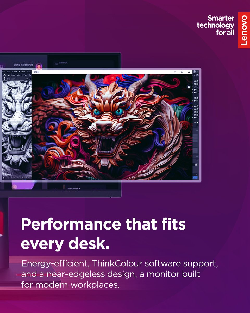 Lenovo_in's tweet image. Clarity. Comfort. Productivity.
The ThinkVision T24i-30 delivers a 23.8" FHD IPS display, TÜV-certified eye care &amp;amp; full ergonomic flexibility—built for modern business focus.

Read more: lnv.gy/4nuo2l9

#Lenovo #SmarterTechnology #ThinkVision