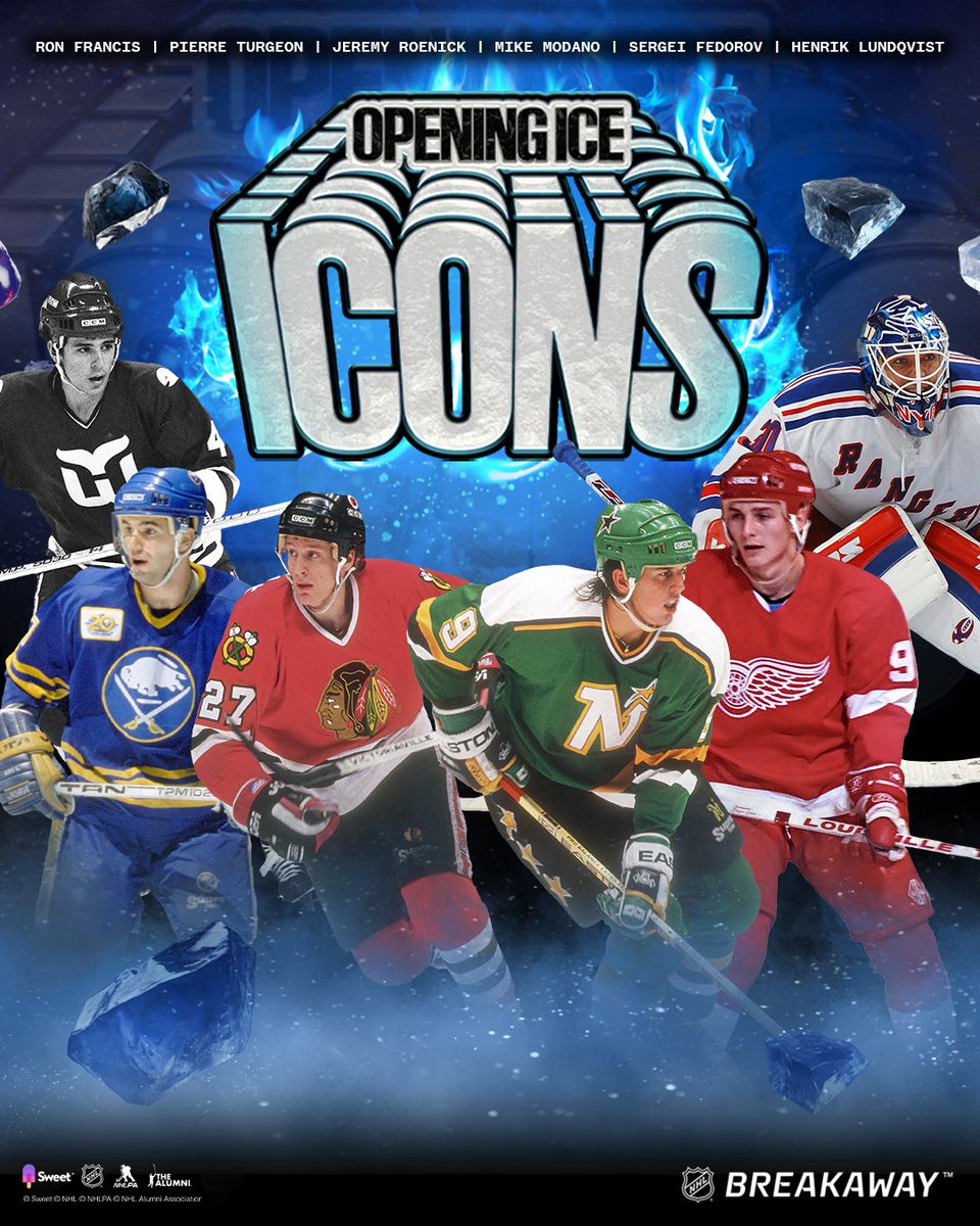 From first goals to first wins, every icon starts somewhere. 🏒 ✨ 

Coming in Series 3: Opening Ice: Icons celebrates the unforgettable debuts of NHL greats like:

🔥 Sergei Fedorov
🔥 Pierre Turgeon
🔥 Henrik Lundqvist &amp; more!

Learn more: brkwy.io/4mNbfcB