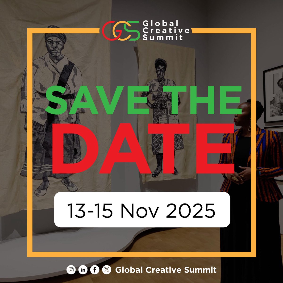 GCSummit2025's tweet photo. Your passport to possibilities. Save the date!  #visa2theword #globalcreativesummit https://t.co/h4QxxIC8WB