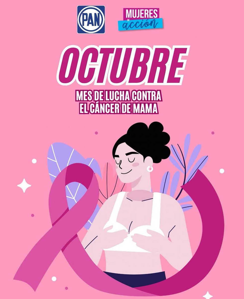 🎀 Octubre: mes de la lucha contra el cáncer de mama 🎀
Mujer, no postergues tu autocuidado:
✔️ Hazte la autoexploración cada mes.
✔️ Agenda tu mastografía o revisión médica.
✔️ Escucha tu cuerpo y atiende cualquier cambio.
💡 El mejor regalo que puedes darte es la prevención