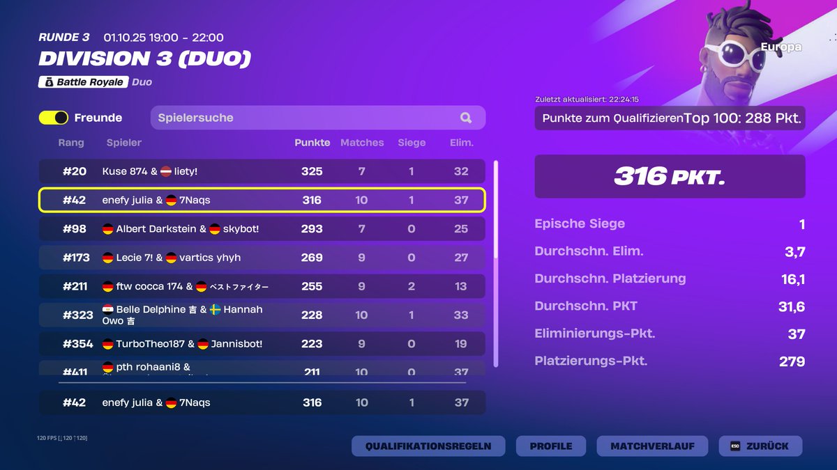 QUALED DIV 2 w/ <a href="/7Naqs/">Naqs</a> 🤗