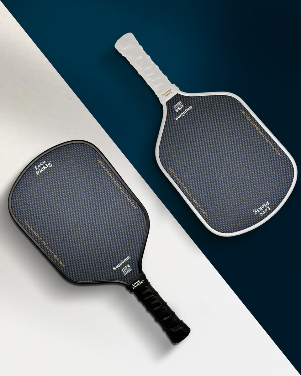 Two shades. One standard.

Whether you choose bold black or crisp white, the Supreme Paddle is your statement on the court. 

Precision-built for players who know contrast isn’t just visual, it’s a mindset.

🎯 Find your match at lovepickle.store

#lovepickle