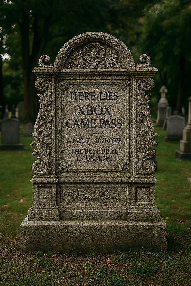 AnchormanV2's tweet image. It was fun while it lasted #XboxGamePass #Xbox