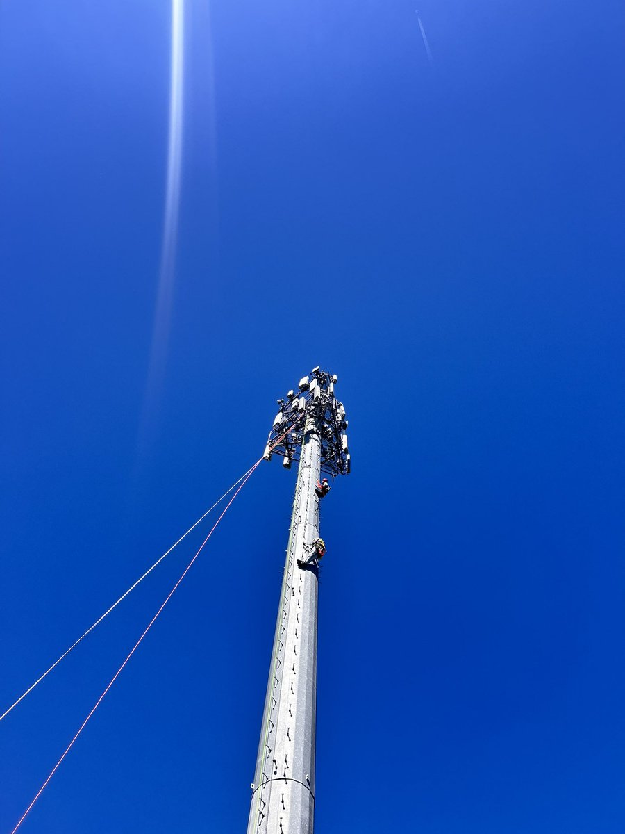 Today is my favorite annual work day. <a href="/NATEsafety/">NATE</a>’s Tower Climbing Day where policy professionals and advocates get a chance to climb a tower. Learning firsthand the hard work and expertise required to build and maintain our Internet Infrastructure.