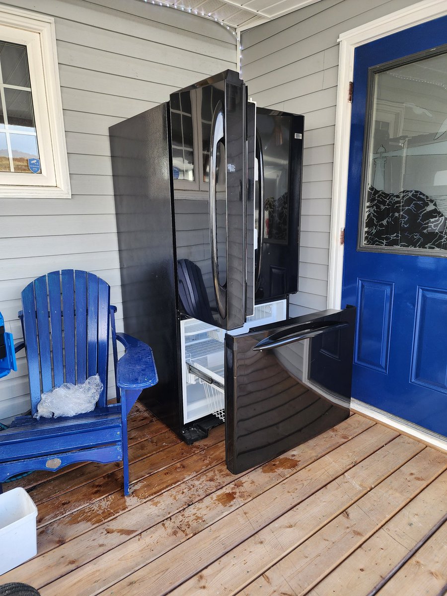 Almost had a new bridge fridge, till the wife liked it better...lol