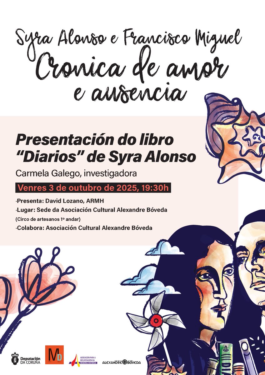 A Coruña: presentación dos Diarios de Syra Alonso: axendacultural.aelg.gal/2025/10/02/a-c… <a href="/ACBoveda/">AC. Alexandre Bóveda 🛰</a> <a href="/alvarellos_ed/">Alvarellos Editora</a>