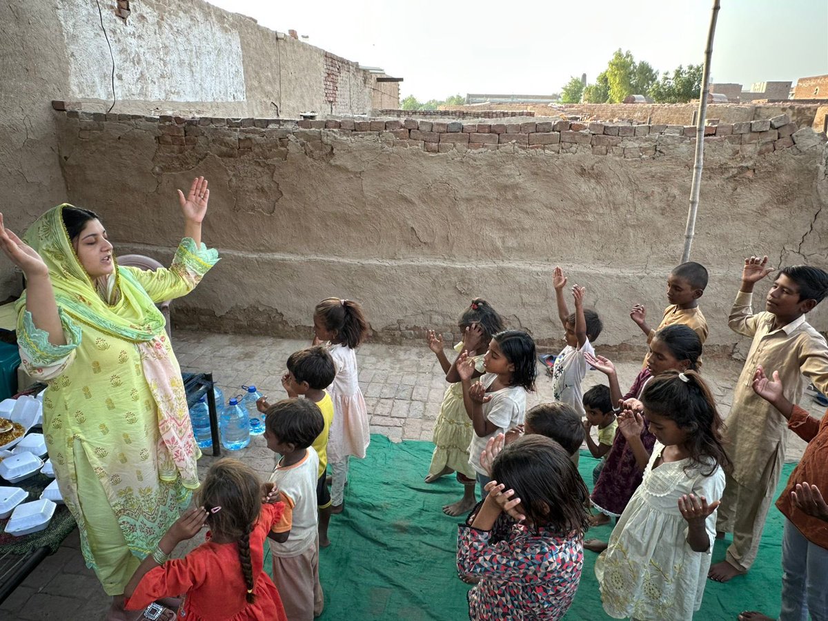 That’s my mission to teach the children’s about the word of God and I believe they will become the great leaders🙏✨