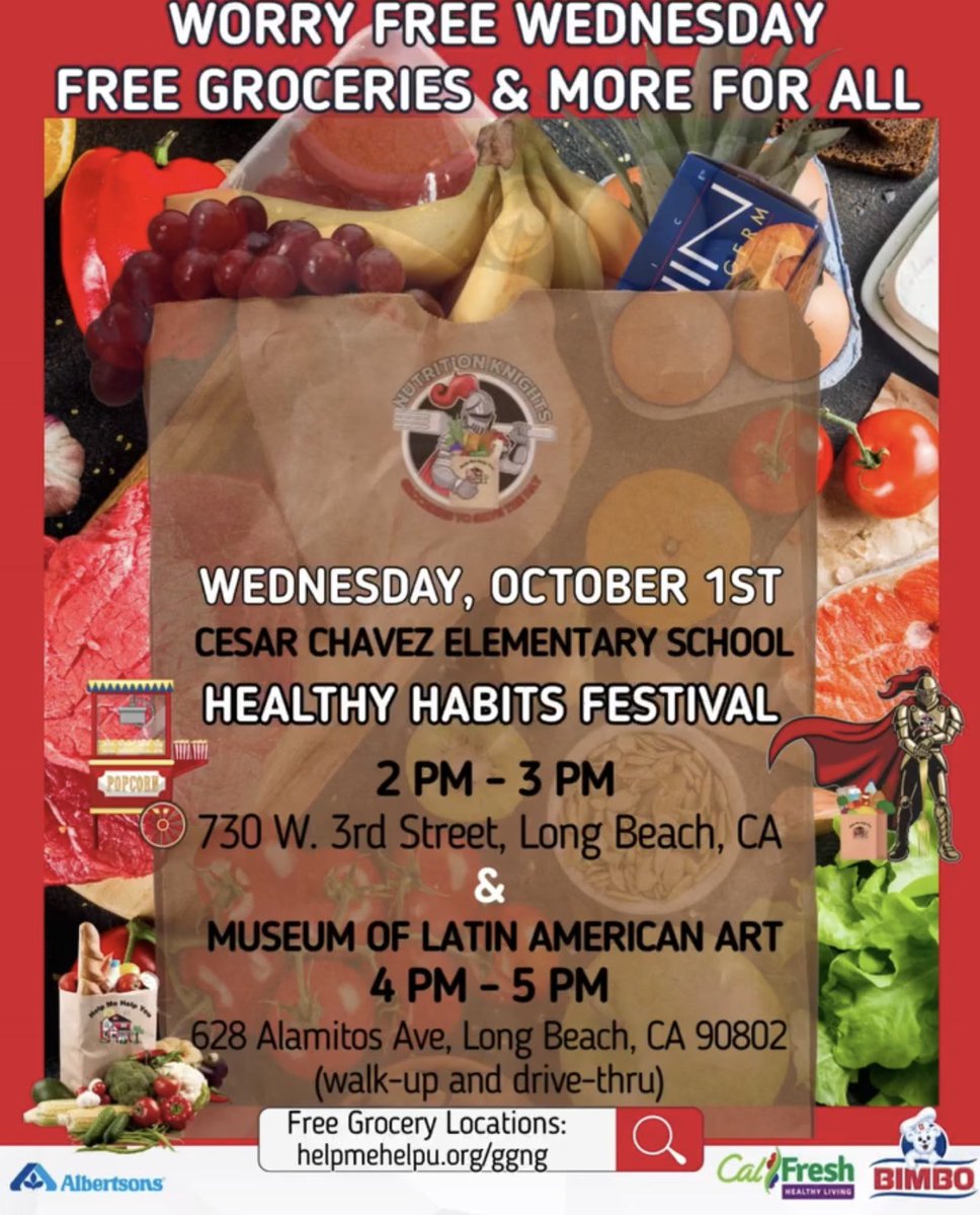 pasc_la's tweet image. FREE Food Distribution today! @helpmehelpyou_lb

#freegroceries #freefood #communityresources #freeresources #peopleinneed #losangeles #lacounty