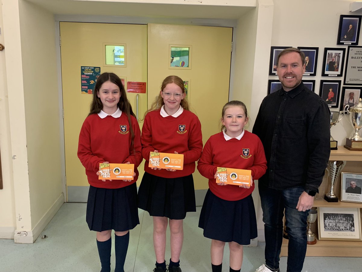 Many thanks to Tony from <a href="/ChipCompany_/">Chip Company</a> for continuing to sponsor our Student of the Week awards, your support is much appreciated 🍟🤝

#WORKHARDDREAMBIG