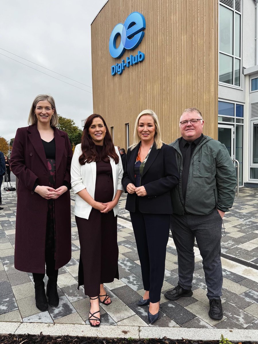 OrfhlaithBegley's tweet photo. Delighted to see the £6m Digi Hub come to life. This is a transformational project which will act as a catalyst for Omagh town. @OmaghEnterprise https://t.co/1945GOY1Sf