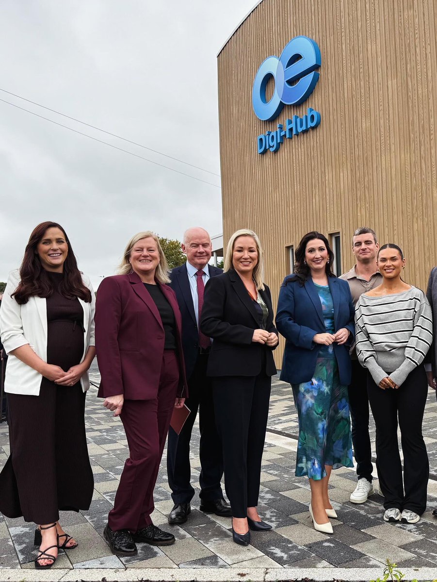 OrfhlaithBegley's tweet photo. Delighted to see the £6m Digi Hub come to life. This is a transformational project which will act as a catalyst for Omagh town. @OmaghEnterprise https://t.co/1945GOY1Sf