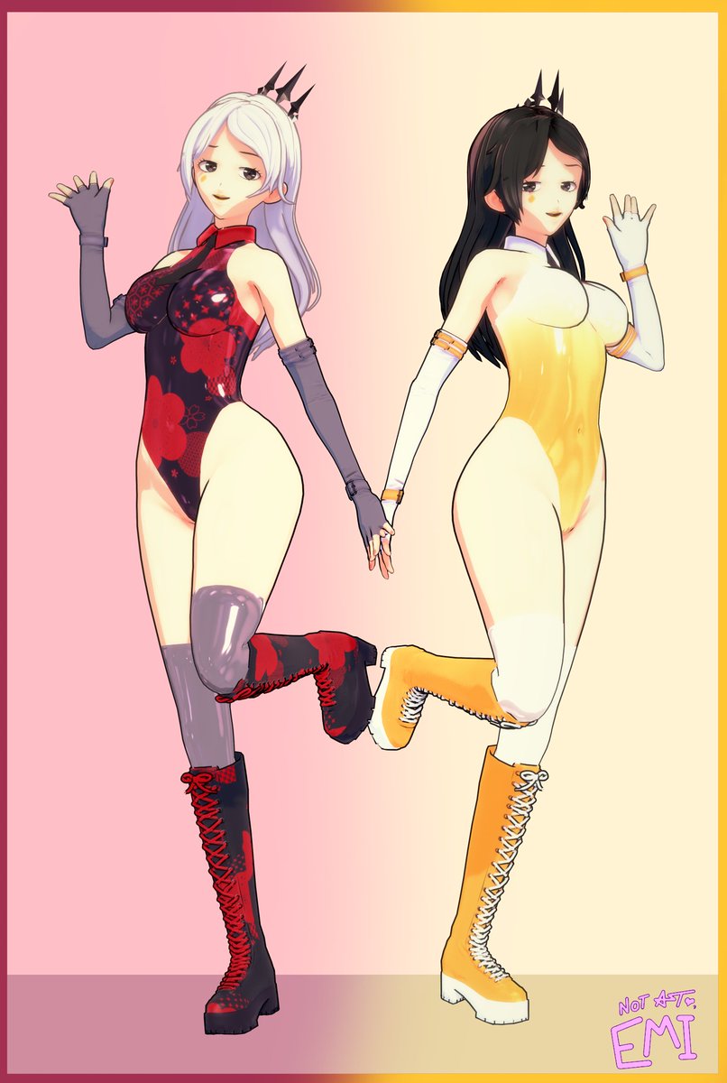 Batch 3 of the emi's

Look at this like, perfect pair of Emi's!!!
Aren't they like, so perfect or whatever~

Thank you <a href="/Hypnofluff365/">Akane the Hypnotic Fluffstress</a> and <a href="/TheFaetomi/">Faetomi 🔞</a> for the comm!!!