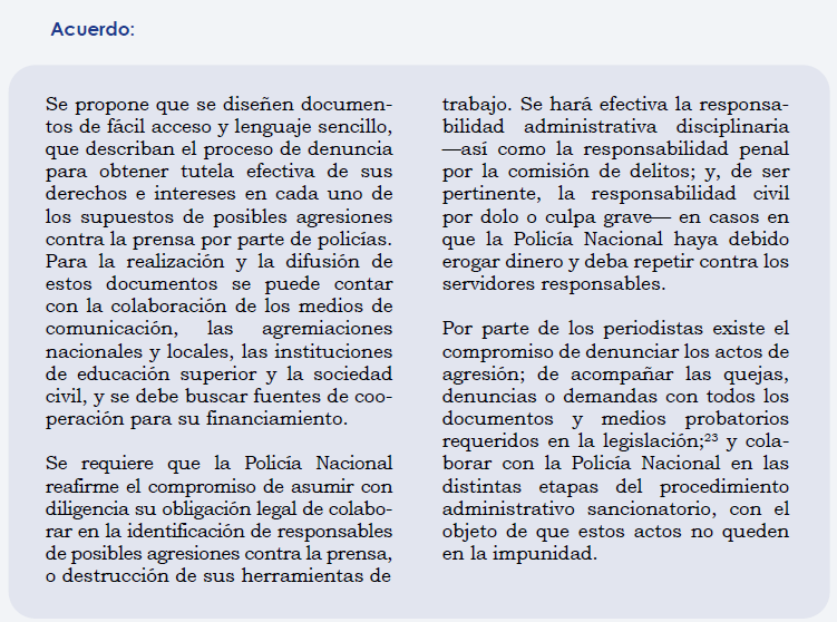 <a href="/PoliciaEcuador/">Policía Ecuador</a> Aquí un acuerdo relevante para los hechos indicados. Esperamos que la <a href="/PoliciaEcuador/">Policía Ecuador</a> lo cumpla, la haber fallado en tomar medidas preventivas para evitar los hechos ocurridos:
