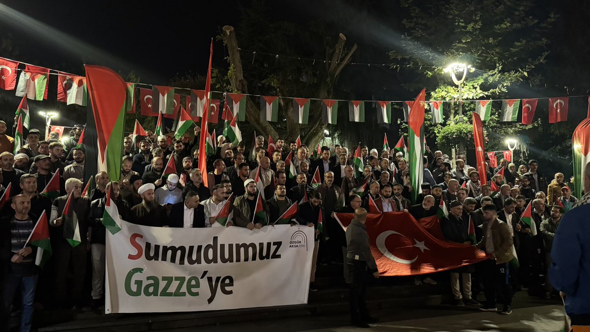 SUMUDUMUZ GAZZE’ye.. 🇵🇸
#SumudForGaza  🇵🇸