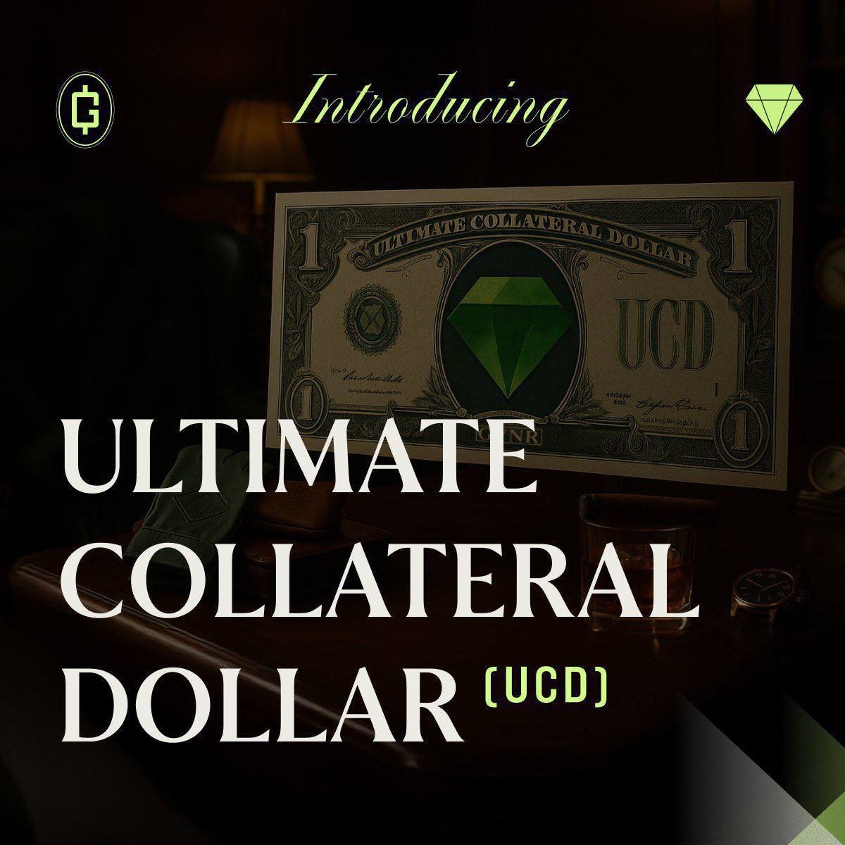 💎 UCD STABLECOIN 💎 

Central to Diamond Hands is UCD – the Ultimate Collateral Dollar:

✅ Fully collateralised stablecoin
✅ Backed by Bitcoin
✅ Held in your own smart vault

UCD is the asset you mint when drawing liquidity from your Bitcoin — without selling!

📗