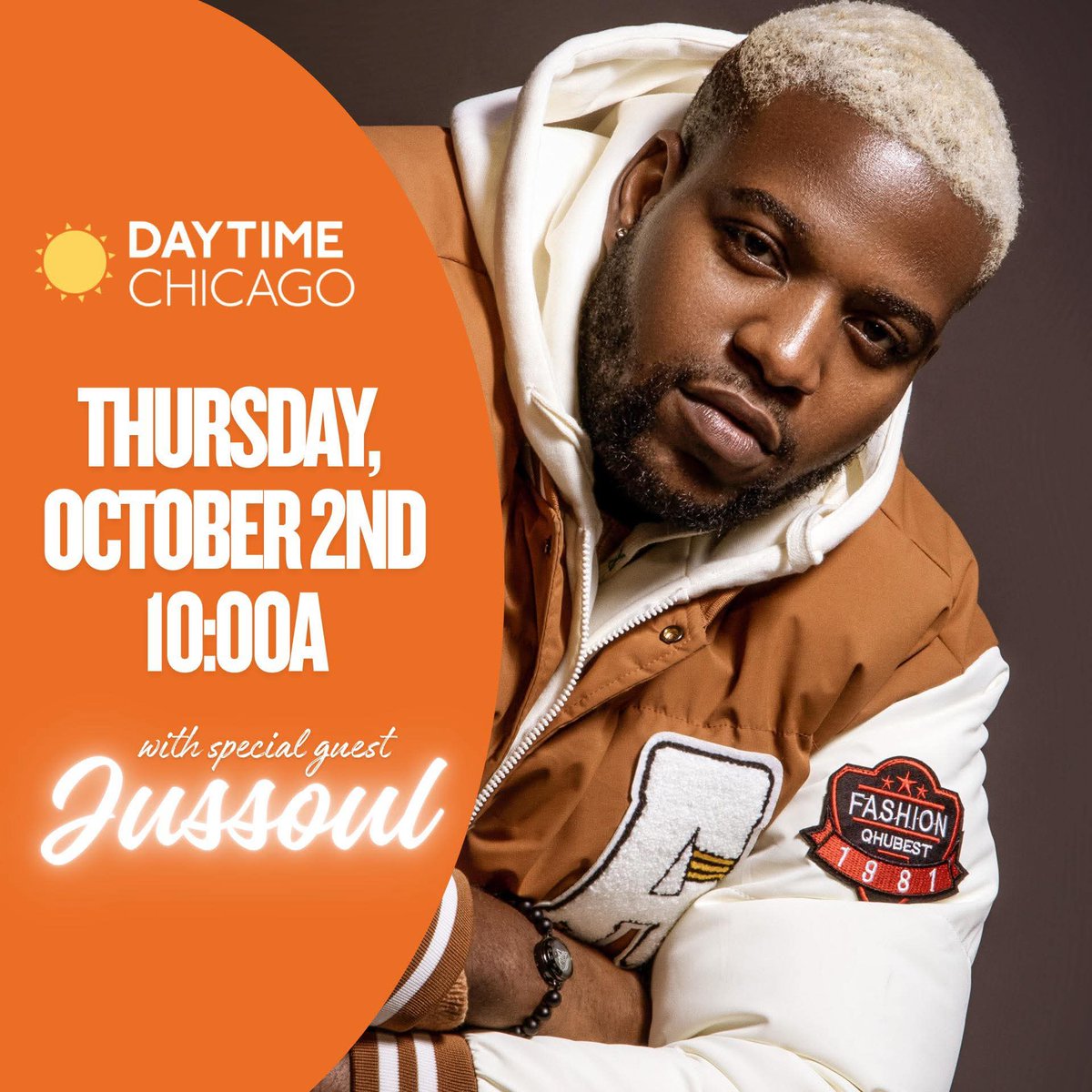 BigShotMusic's tweet photo. Let's go!!!  @officialjussoul on @DaytimeChicago #BigShotUP https://t.co/TyJN5Oa33A